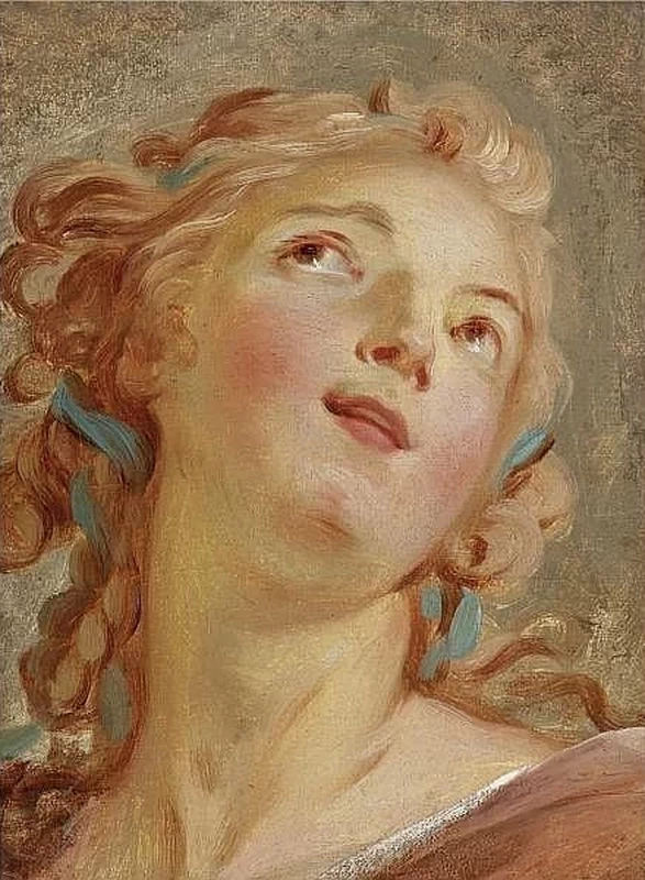 Testa di giovane donna